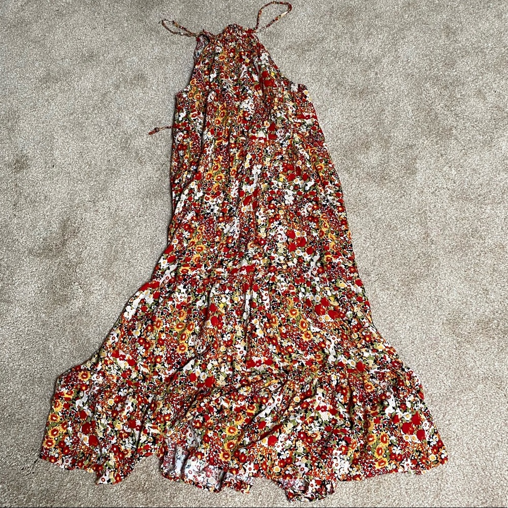 Artisan NY Floral Boho Maxi Dress 8